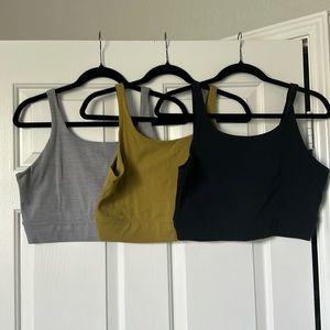 3 Nike Yoga Luxe Bra Tops
